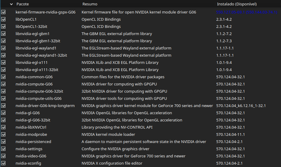 OpenSuse lacks NVIDIA 570 driver - Hardware - openSUSE Forums