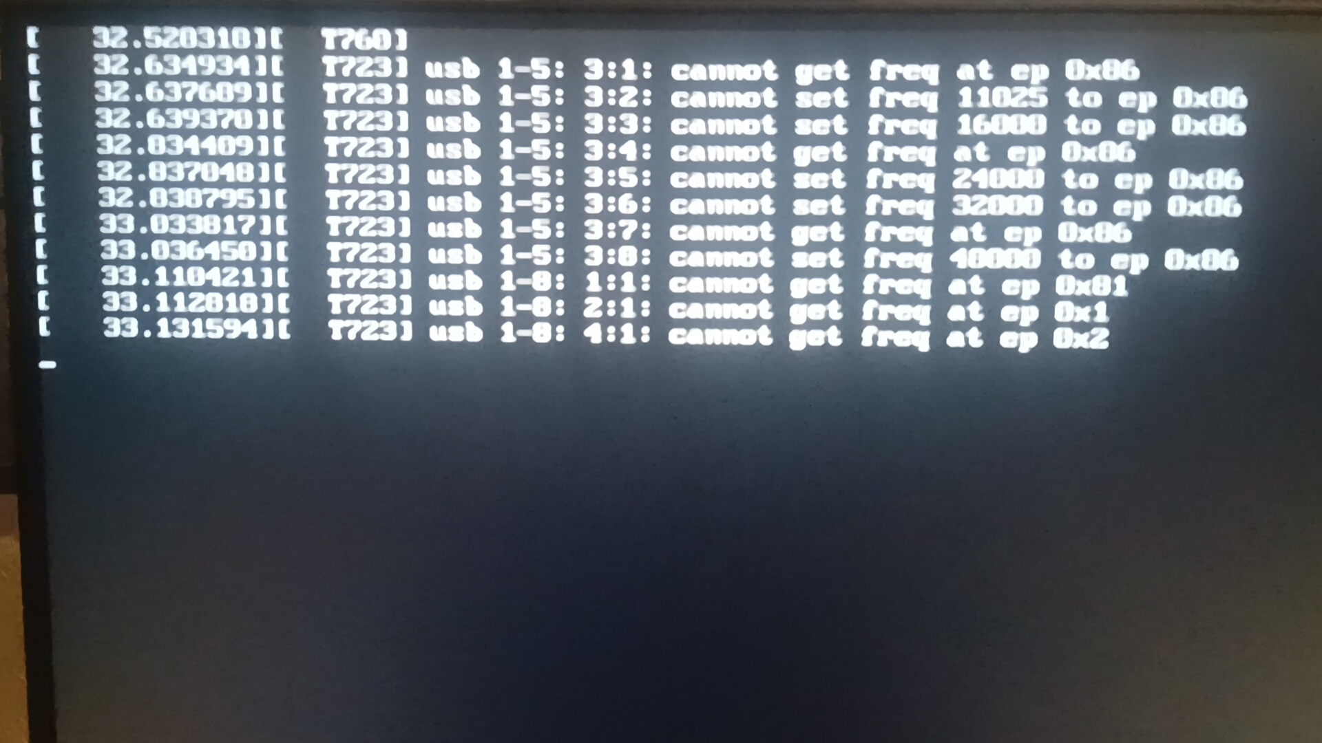 Cannot get freq at boot - Hardware - openSUSE Forums