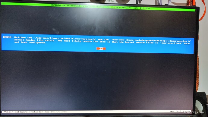 Using nvidia driver on kernel 6.3.0-lp154.4 from Sauerland's Hardware ...