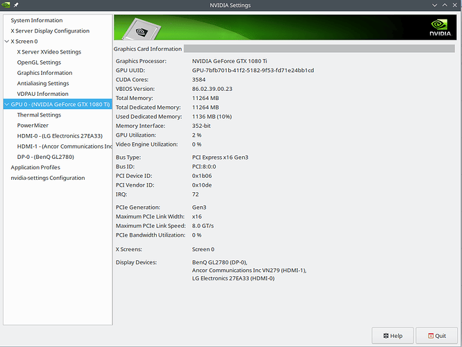 Desktop effects were restarted due to graphics reset Applications