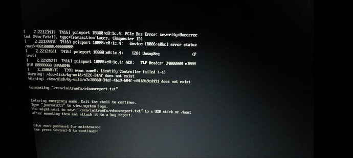 Updated openSUSE emergency mode exit shell error - Install/Boot/Login ...