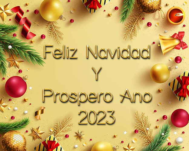 decoraciones-navidenas-escritura-de-saludo-de-oro