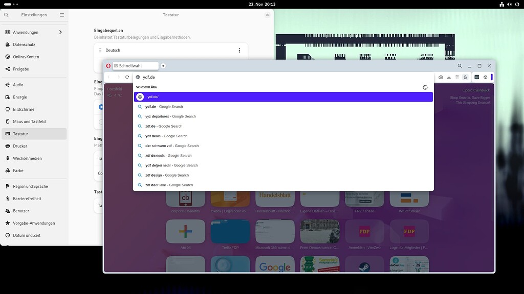 Opera Box Layout Opera 105.0.4970.13: keyboard layout in Opera abweichend von System ...