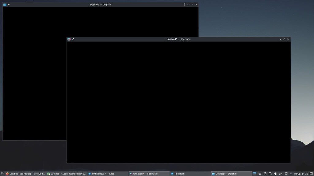 Leap 15.5 black windows - Applications - openSUSE Forums