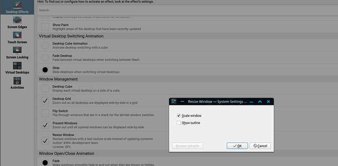 Seeking Optimal Solution for Window Resizing Issue in KDE Plasma 5 on ...