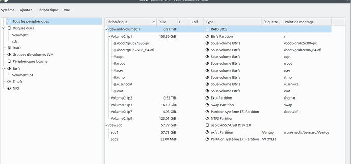 Can't update my leap btrfs raid1 système - Install/Boot/Login ...