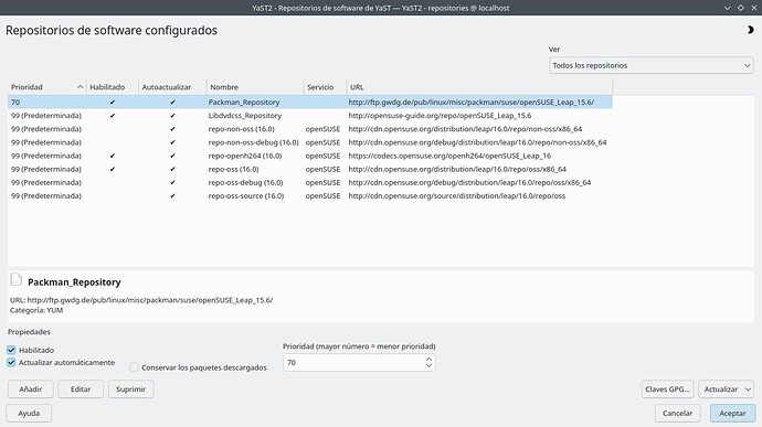 Repositorios