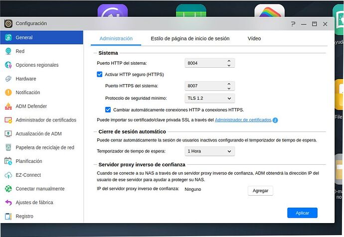 configuracion
