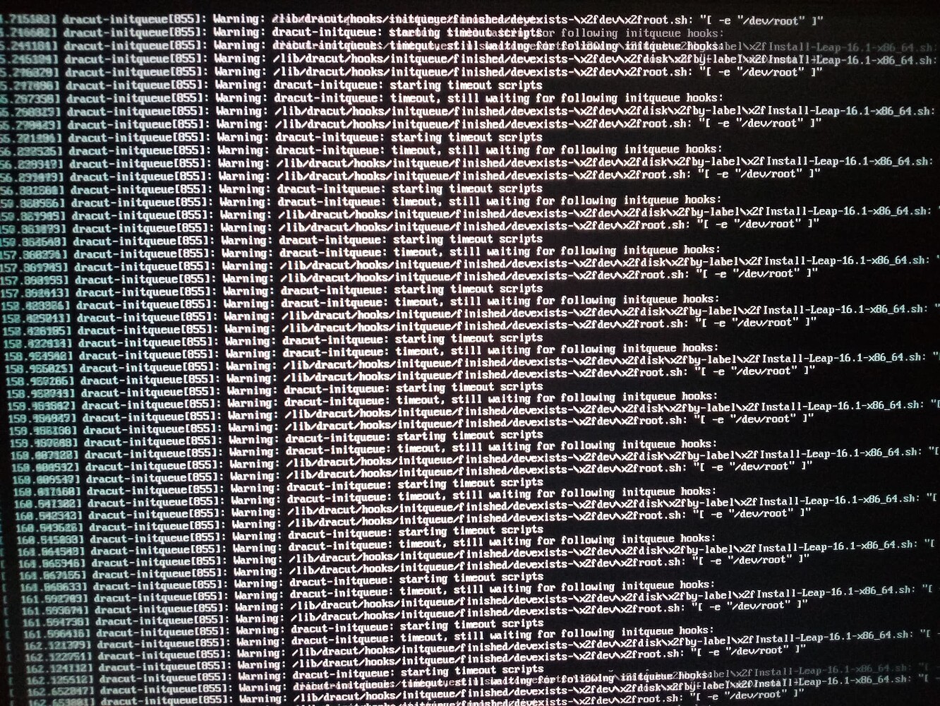 Booting the new ISO versions install from the grub menu - Install/Boot ...