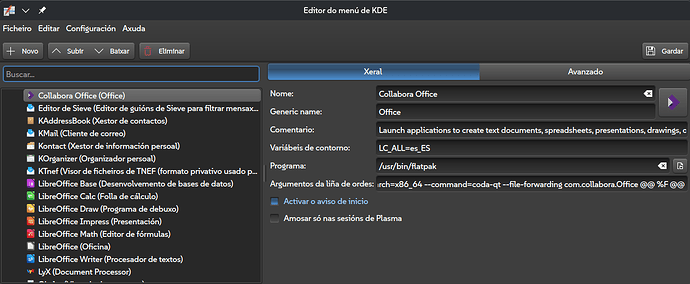 Vista general de la entrada del lanzador