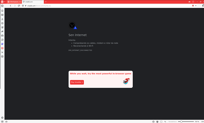 vivaldi: sin permiso de conexión a internet puede que no sea muy útil, pero podría valer en nuestra máquina local por ejemplo