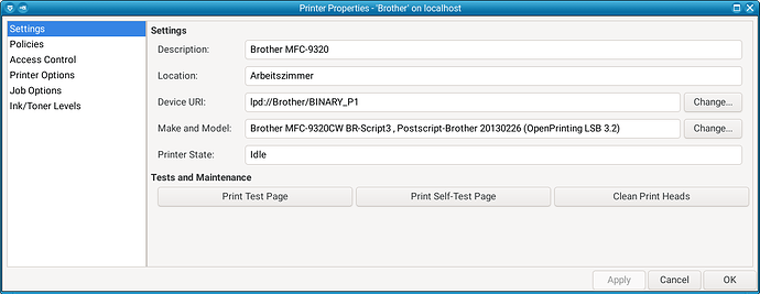 xfce4-printer