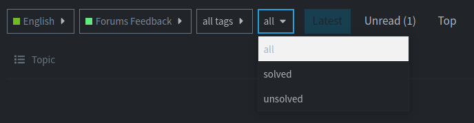 Filtering Example