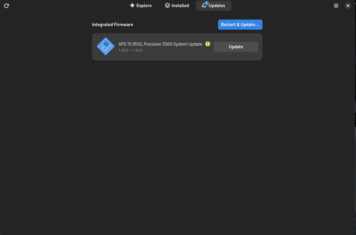 Cant update system firmware - Install/Boot/Login - openSUSE Forums