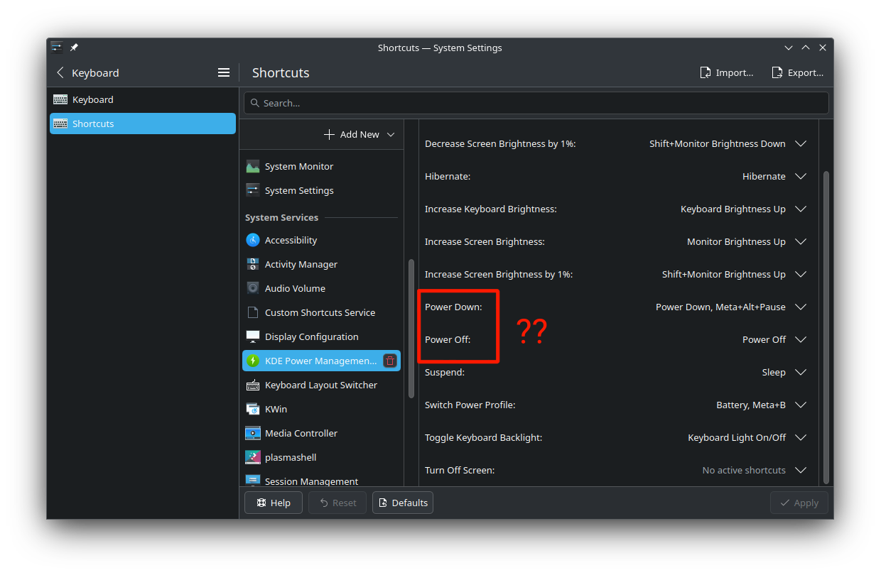 confusing-kde-power-management-shortcut-options-applications