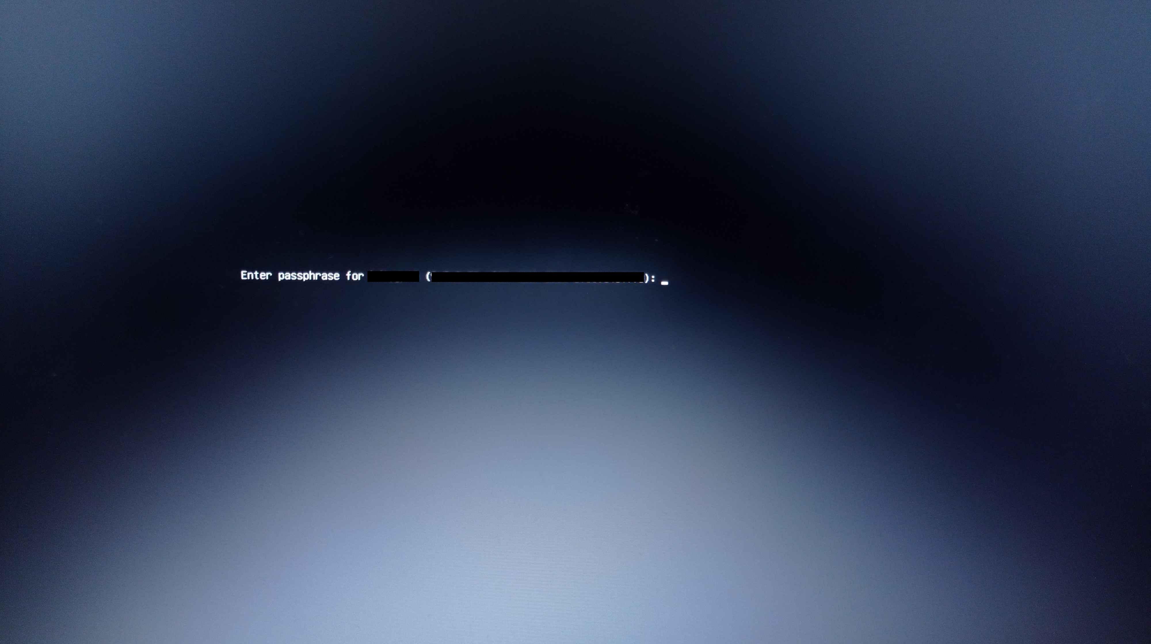 Disk Loading Screen Disk decryption screen and system loading screen look weird - Install ...