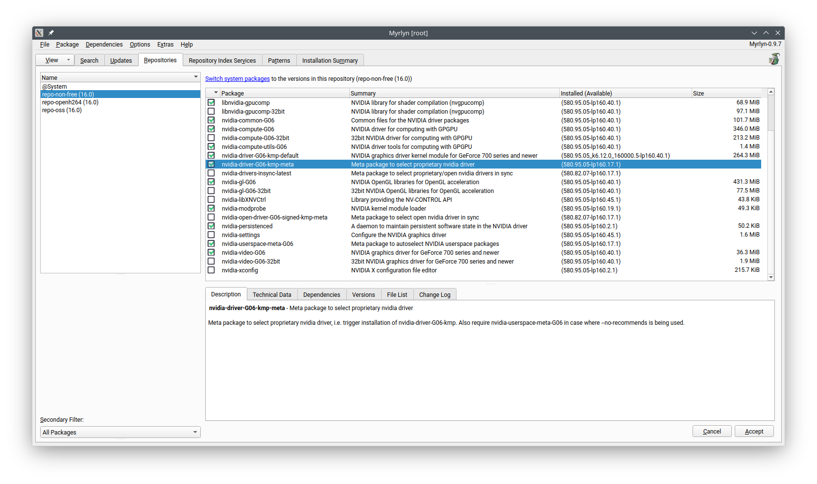 Opensuse Leap 16 and Nvidia 5070 = disaster - Hardware - openSUSE Forums